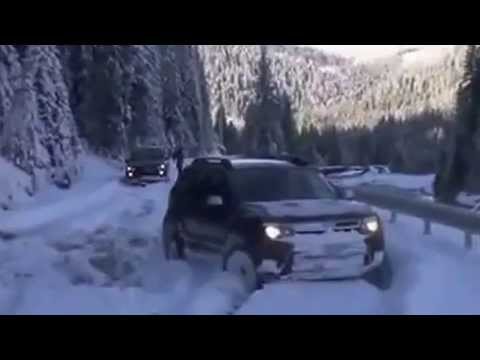 Рено Renault обзор Снежный Тест Драйв Рено Дастер   Волк в овечий шкуре