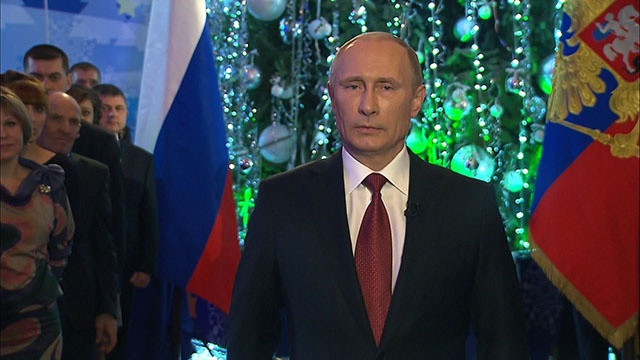 Новогоднее обращение Президента В. В. Путина Новый год 2014