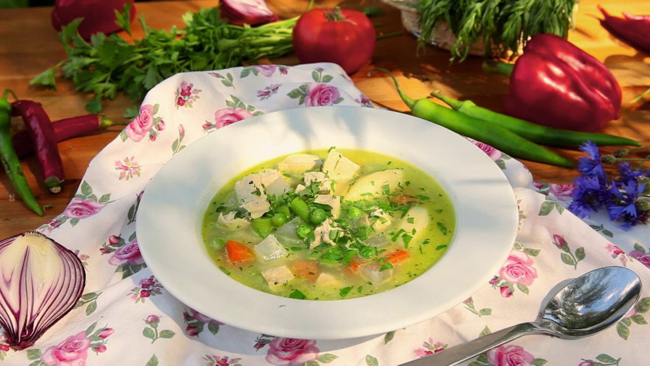 Рецепт приготовления супа "Потаж".