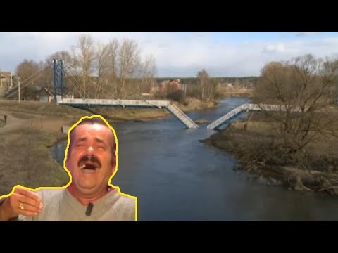 Испанец ХОХОТУН про Мост, который открывала Терешкова - обнулился... . Русская озвучка